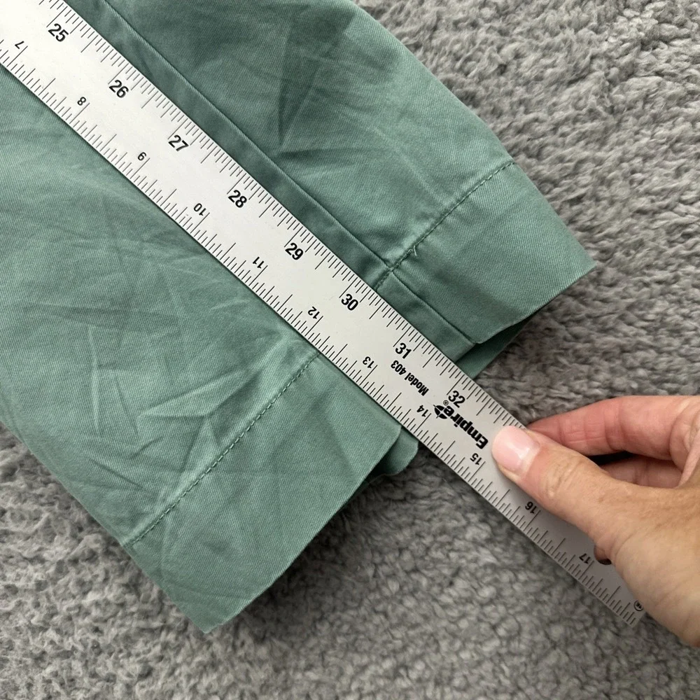 Vintage Polo Ralph Lauren Pants Green Chino Preppy Quiet Luxury Men's 36 x 32